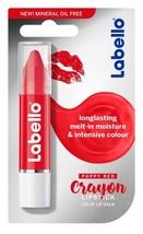 Labello Crayon Poppy Red Lip balm/ Chapstick Made In Germany Free Us Ship - £13.41 GBP