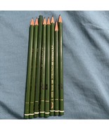 Vintage AW Faber Castell H No 9000 Pencil 8x in Tin Drafting Nurnberg Germany - $25.73