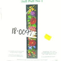 Julia Froggatt Cross Stitch Floral Elegance Bell Pull Kit No 1 HTF Signe... - $296.01