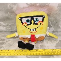 RARE PINK HAIR SPONGEBOB SQUAREPANTS PLUSH Glasses Shorts Nickelodeon 2013 - £12.91 GBP