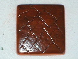 Leather Texture Tile Molds 12- 4x4" for Walls, Counter Make 100s for Pennies Ea. image 4
