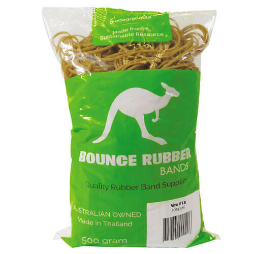 Bounce Rubber Bands 500g - Size 18 - $25.11