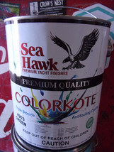 Sea Hawk Colorkote triple Biocide green  antifouling Bottom Paint 4903GL - £174.75 GBP