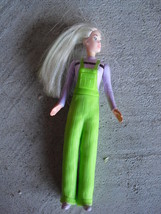 1999 Plastic McDonalds Barbie Dollhouse Character Girl Doll 4 1/4&quot; Tall - £9.49 GBP