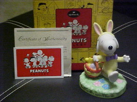 Hallmark Peanuts Gallery Easter Beagle Figurine Mint With Box 1st Edition - €43,30 EUR