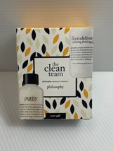 Philosophy THE CLEAN TEAM 2pc Gift Set - Purity Made Simple  &amp; Mcrodelivey Wash - £7.58 GBP