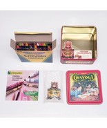 1992 Christmas Collectable Crayola Tin With 64 Crayons In Sealed Box &amp; O... - $28.22 CAD