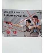 Sharper Image 2 Player Electronic Laser Tag Game Blasters Target Red Blu... - $19.48 CAD