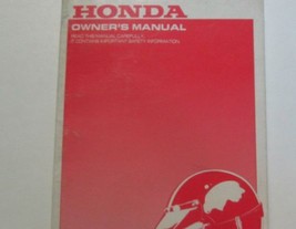 1998 Honda TRX300FW A CE Owners Operators Manual Factory OEM Book NEW 1998 - $69.99