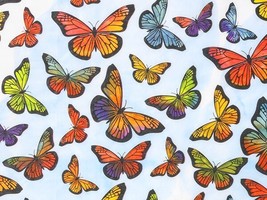 Gift Tissue Paper Made in USA 20x30&quot; Set of 12 Sheets, Colorful Butterfly - $142.65 MXN
