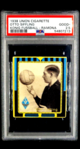 1938 Union Sportbild-Serie Konig Fussball Ramona Back Otto Siffling PSA 2.5 - £40.61 GBP