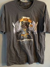 Ninja Pug T Shirt (GameStop Exclusive ThinkGeek ) L Large New With Tags - $14.83