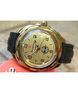 Vostok Komandirsky Russian Military Wrist Watch # 219451 NEW - $69.99+