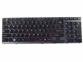 For Toshiba Satellite A665-S5170 Psaw0U-0Fu033 Us Keyboard With Frame - £32.95 GBP