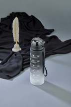Motivational Polycarbonate Water Flask Water Bottle Drinker 800 ml Gym Water Bot - £11.99 GBP