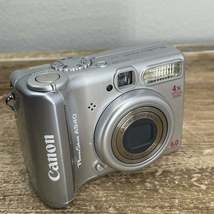 Canon PowerShot A540 Silver 6.0MP Digital Camera - $170.00