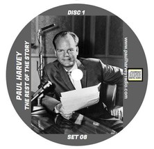 Paul Harvey (Set 08) The Rest of the Story 100 Episodes on 5 Audio CDs - $29.99