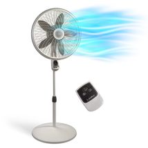 Lasko Cyclone Pedestal Fan, Adjustable Height, Remote Control, Timer, 3 Speeds,  - £75.09 GBP