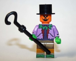 Scarecrow Pumpkin Halloween Horror Custom Minifigure - £3.42 GBP