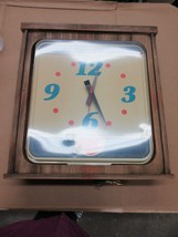 Vintage RC Cola Hanging Wall Clock Sign Advertisement C15 - £140.98 GBP