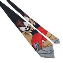 Looney Tunes Stamp Collection Taz Bugs Necktie Tie Vintage Work Cartoon Postman - £14.44 GBP