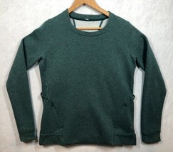 Lululemon &amp;go Endeavor Long Sleeve Top Sweatshirt Heathered Deep Green W... - $19.56