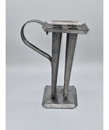 Antique Primitive 4 Tube Tin Tapered Candle Mold - $1,298.92 MXN