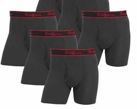 6 Champion Elite X-TEMP Size Small Black Blue Gray Boxer Briefs Underwear Nip - £45.09 GBP+