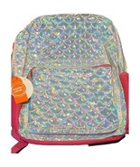 Quilted ~ Iridescent ~ Silver Scales ~ Cordura Back Base ~ Straps ~ Back... - $44.76 CAD