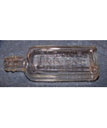 Antique Embossed Sloan&#39;s Liniment Clear Glass Bottle-Lot 28 - £11.06 GBP