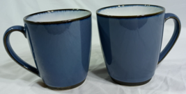 Set of 2 Sango Concepts Eggplant Coffee Mugs - £11.71 GBP