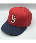 Vintage Boston Red Sox New Era Diamond Collection Fitted Mesh Red Hat 7 3/8 - $726.01 MXN