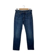 Lucky Brand Jeans Mens 32x32 121 Heritage Slim Dark Wash Denim Blue - $43.31 CAD