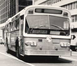 Southeastern Pennsylvania SEPTA Bus #1236 Penn&#39;s Loop 15 Cents B&amp;W Photograph - £7.56 GBP