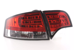 Fk Set Led Rear Lights Drl Lightbar Tail Lights Black Audi A4 04-07 B6 8E B7 - £245.01 GBP