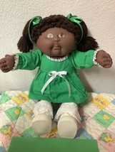 RARE Vintage Cabbage Patch Kid African American Posable Girl Poodle Hair 1990 - $300.00