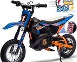 24V Dirt Electric Ride on Motocross Bike for Kids and Teens 13+ between ... - $572.17