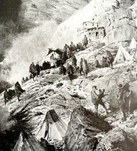 Conquering The Alps WW1 Print 1917 Mass For Italians Above The Sea SmDwC6 - $554.45 MXN