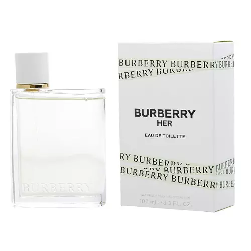 Burberry Her by Burberry 3.3 oz EDT Perfume for Women Brand New Sealed Box