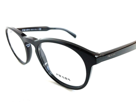 New PRADA VPR 1S9F 48mm Round Black Men’s Women’s Eyeglasses Frame - $189.99