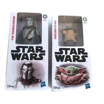 Star Wars 6&quot; Figures Lot of 2 The Mandalorian and The Child Grogu Baby Yoda - £9.20 GBP