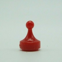 Clue Scarlet Red Replacement Token Pawn Game Part Piece 1972 Plastic - $3.22