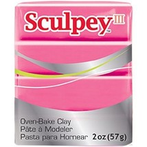 Sculpey III Polymer Clay Candy Pink - £10.64 GBP