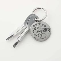 Best Dad Ever Personalized Keychain Screwdriver - £31.52 GBP