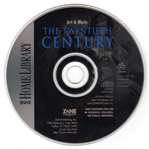 Zane: Art &amp; Music: The Twentieth Century (CD, 1996) Win/Mac - NEW CD in SLEEVE - £3.11 GBP