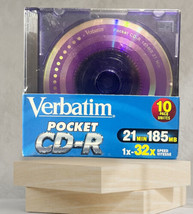 Verbatim Pocket CD-R 10pk - $12.00