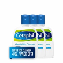Cetaphil Gentle Skin Cleanser, 4 fl oz (Pack of 3) - £33.56 GBP