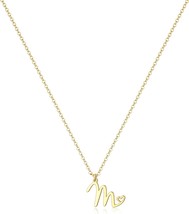 Initial (M) Necklace for Women - £23.14 GBP