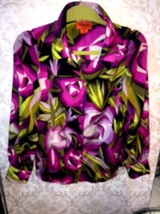 EUC MISSONI for Target Blouse Graphic Design SZ S Floral Pattern Career Sold Out - £31.14 GBP
