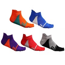 5 Pairs Men&#39;s Cotton Five-finger  So Women Sweat-absorbent  Split Toe So Running - £89.93 GBP